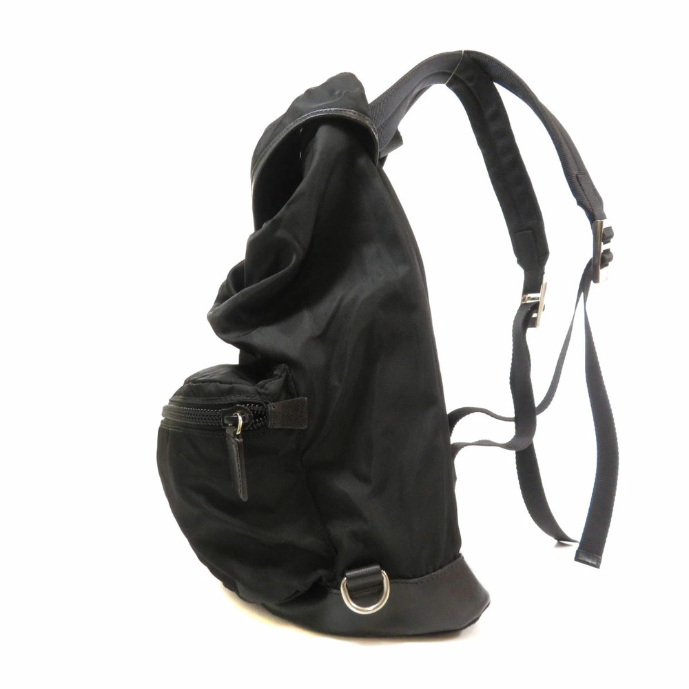 Prada logo plate Backpack Rucksack Daypack - Picture 3 of 11